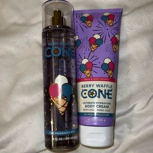 BBW Berry Waffle Cone